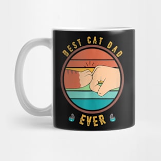 Best Cat Dad Ever Cat Daddy Father Day Po Mug